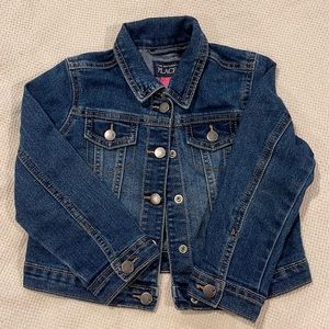 The Children’s Place Toddler Girl Denim Jacket, 4T.